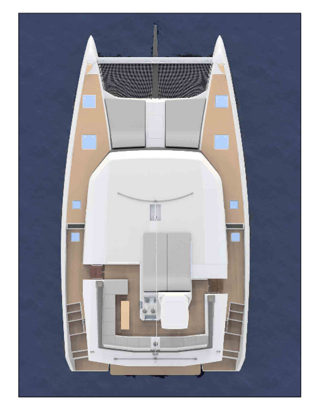 Dufour 48 Catamaran - 5 + 1 cab. Olga