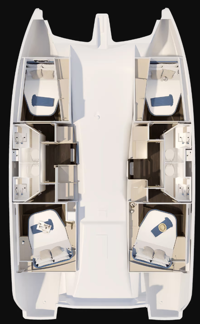 Fountaine Pajot New 41 Quatuor 4 PRESTIGE