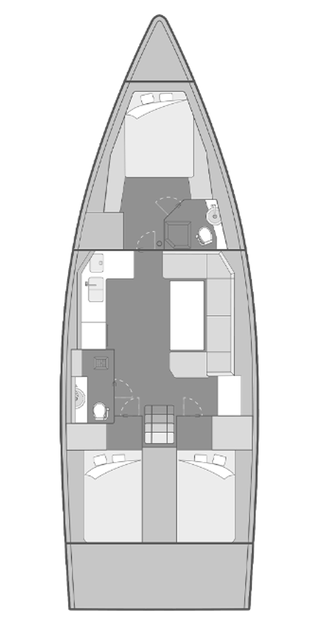Elan Impression 45 - 3 cab. Stargazer