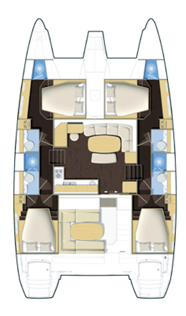 Lagoon 421 Azzurra