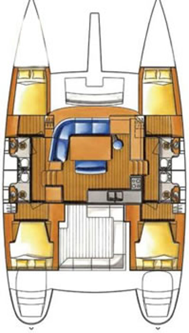 Lagoon 440 - 4 cab. Manatee