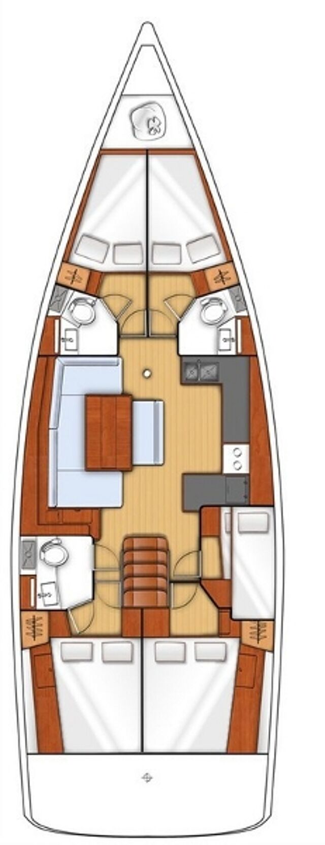 Oceanis 48 - 5 cab. Joy