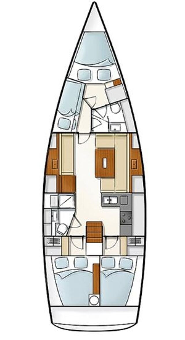 Hanse 430 - 4 cab. Leonessa