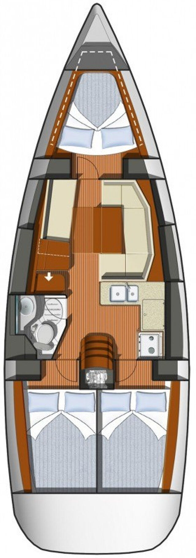 Sun Odyssey 36i Performance Bliksem