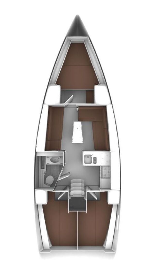 Bavaria Cruiser 37 - 3 cab. Alena