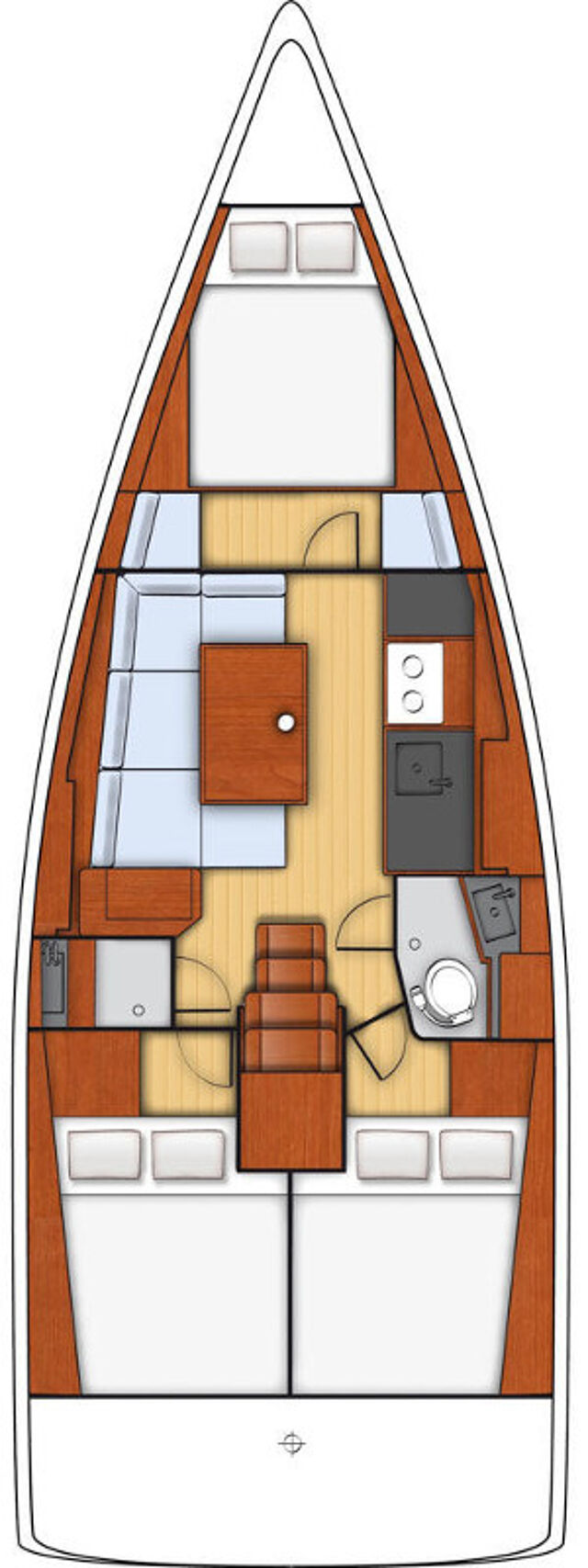 Oceanis 38 - 3 cab. Martine