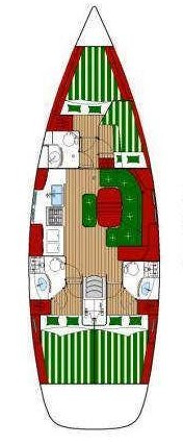 Oceanis Clipper 423 - 4 cab. Brava