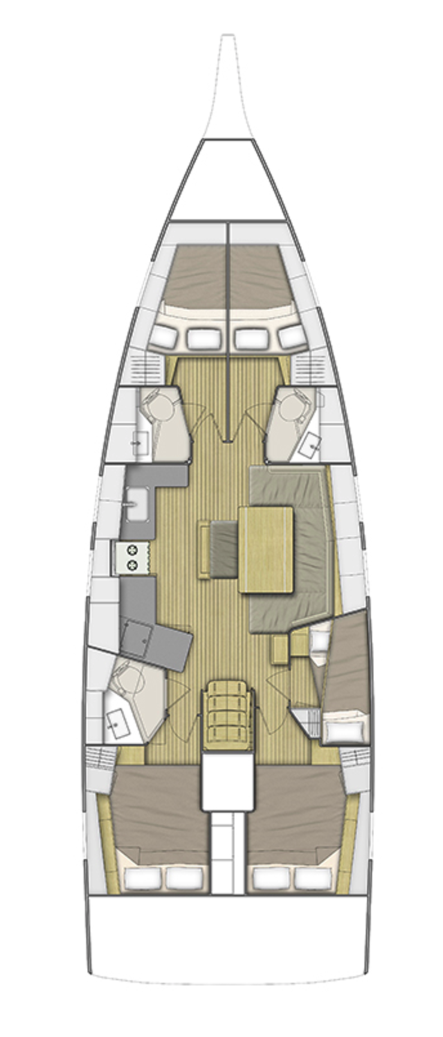 Oceanis 46.1 Ariel