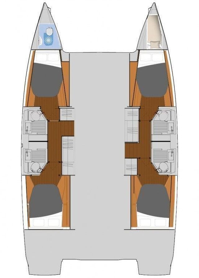Fountaine Pajot Astrea 42 - 4 + 1 cab. Sirius 1