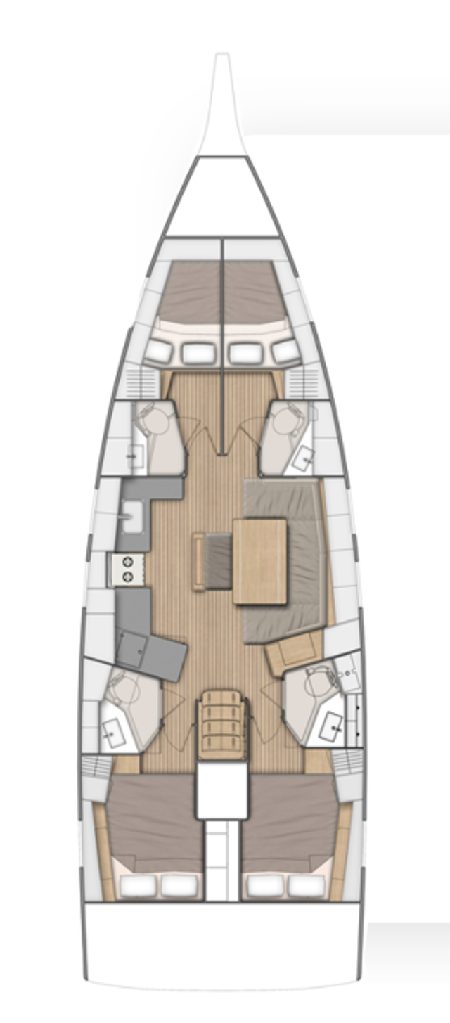 Oceanis 46.1 - 4 cab. Joanna