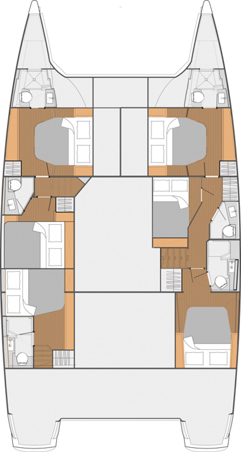 Fountaine Pajot Saba 50 - 6 + 1 cab. Royal Cracow