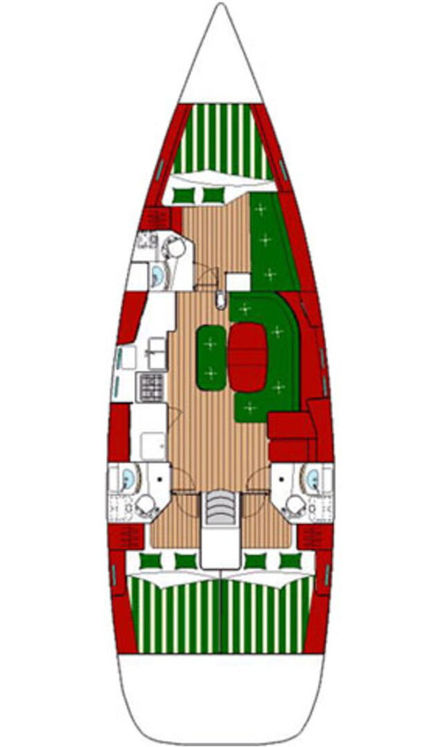 Oceanis Clipper 423 - 3 cab. Argo