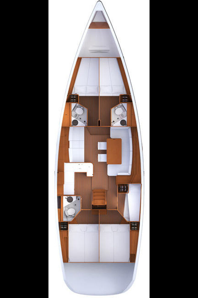 Jeanneau 53 - 5 + 1 cab. Anita