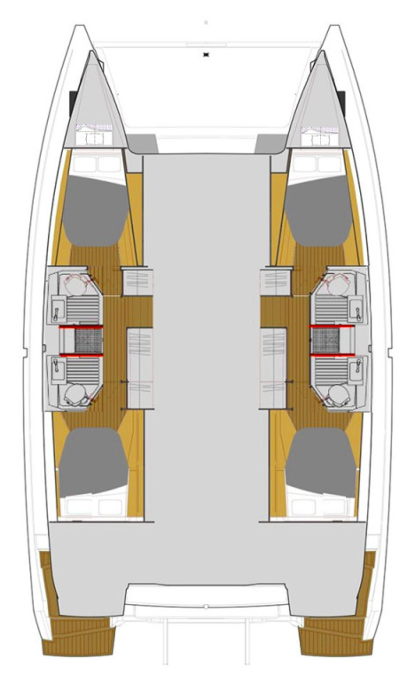 Fountaine Pajot Astrea 42 - 4 + 2 cab. Adriatic Breeze