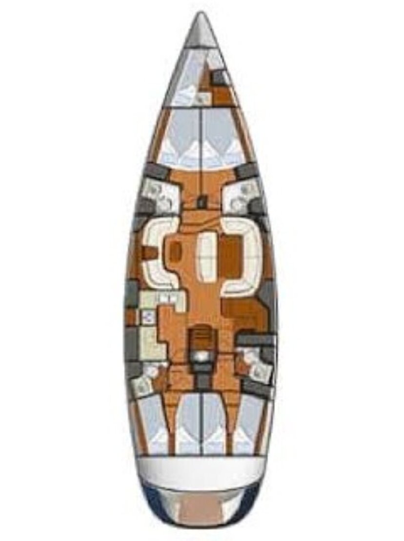 Sun Odyssey 54 DS - 4 + 1 cab. Veni